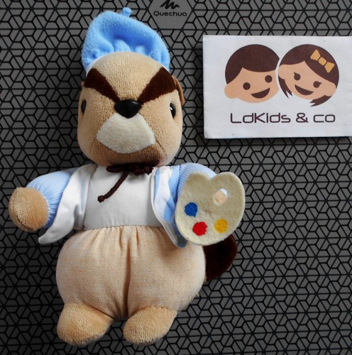 Doudou ecureuil tartine - doudou,