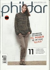 LIVRE CATALOGUE TRICOT FEMME  PHILDAR ILLICO RARE X 11