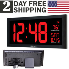 Large Digital Clock with