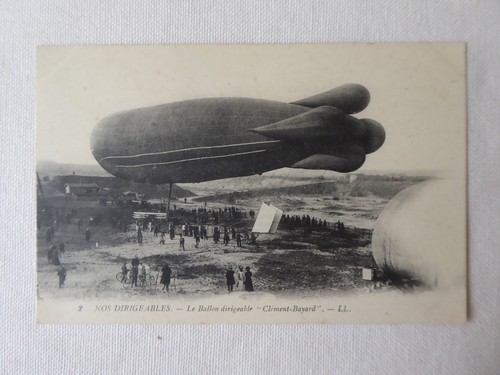 Carte postale aerostation - postale,