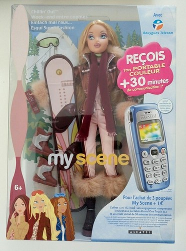 Scene bord out barbie - bord,