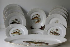 Partie de service à poisson