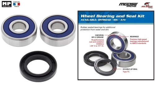 Kit roulement joint roue - roulement,