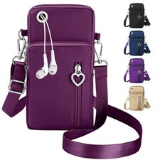 Sac Téléphone Portable Femme Portefeuille Oxford Tissu Pochette Bandoulière  ...