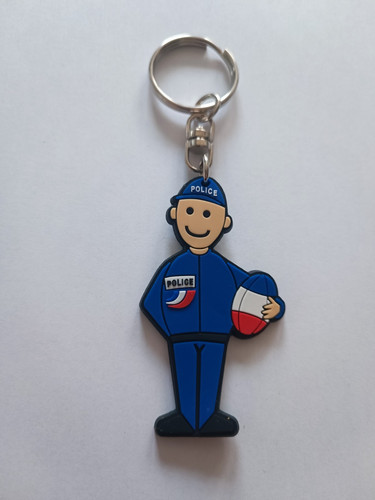 Porte clés police - police, nationale