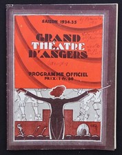 Programme 1934 GRAND THEATRE