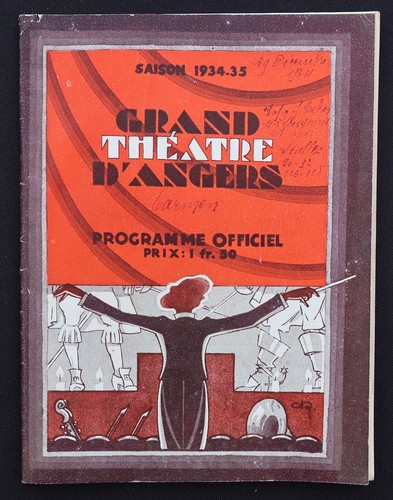 Programme 1934 grand - 1934, theatre