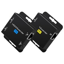 Prolongateur HDMI 200ft - Transmetteur RJ45 Ethernet via Câble Cat5e/Cat6 - R...