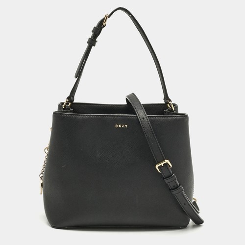 Sac seau cuir noir - sac,