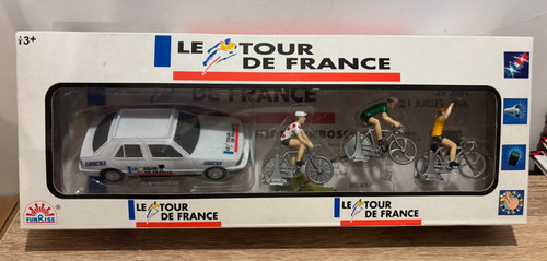 Coffret cyclistes voiture - cyclistes,