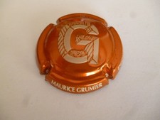 capsule de champagne, GRUMIER Maurice, estampée cuivre, N°29, à saisir
