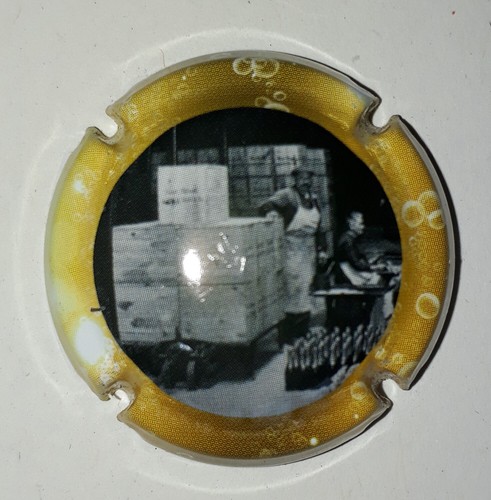 Plaque muselet capsule de - capsule,