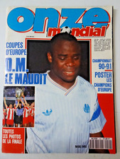 Onze Mondial Juin 1991 OM Maudit Manchester United Inter Milan Romario Zidane