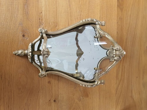 Applique miroir bronze doré - applique,