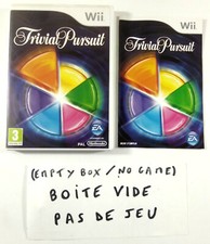 Wii VF Trivial Pursuit No Game Empty Box and Manual Fast Shipping