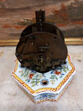 Ancien mouvement  nu de pendule portique 19eme fonctionne à réviser