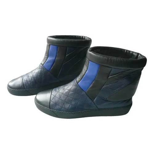 Chanel boots compensées - boots, cuir