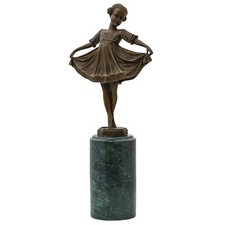 Sculpture en bronze après
