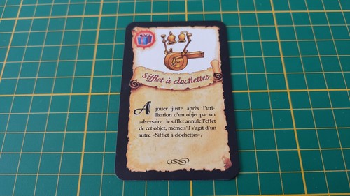 Carte objet sifflet - objet,