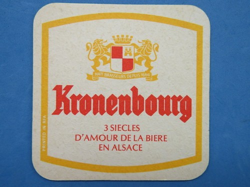 Bière dessous verre - verre, ~