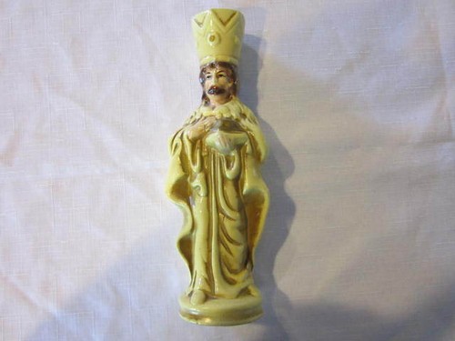 Vintage paper mache religious - mache,