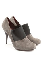 MIU MIU Chaussure à talons carrés Dames Escarpins T EU 36,5 gris clair-noir