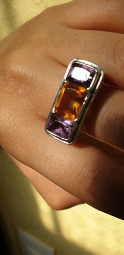 Bague tank art deco argent - tank,