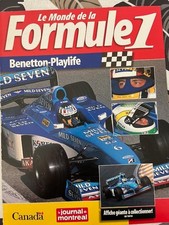 Catalogue / Brochure Le Monde de la Formule 1 Benetton - Playlife de 1998 -