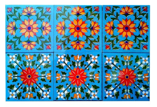Floral cuisine toilettes - floral,