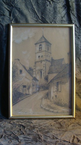 Chamigny dessin original - , de