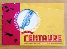 Vintage Centaure guns of Belgium catalog, 1940s. Not a reprint! Rare