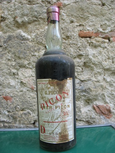 Rare bouteille ancienne amer - bouteille,