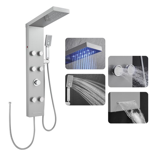 Colonne panneau douche - colonne,