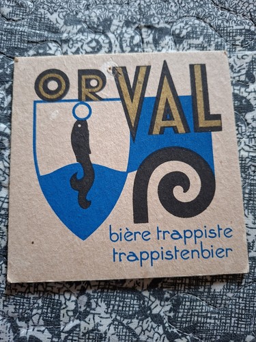 Sous bock bière orval - sous-bock,
