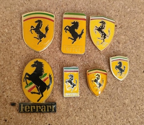 Lot pin ferrari logo - lot,
