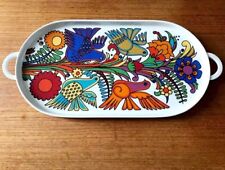Vaisselle Acapulco Vintage De Villeroy Et Boch, Plat de Service Ovale