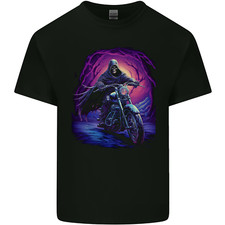 T-Shirt Homme Skull Biker Moto