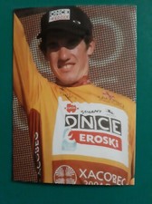 CYCLISME carte cycliste ISIDRO