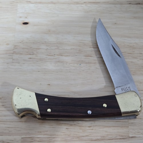 Buck 110usa ebony wood - ebony,