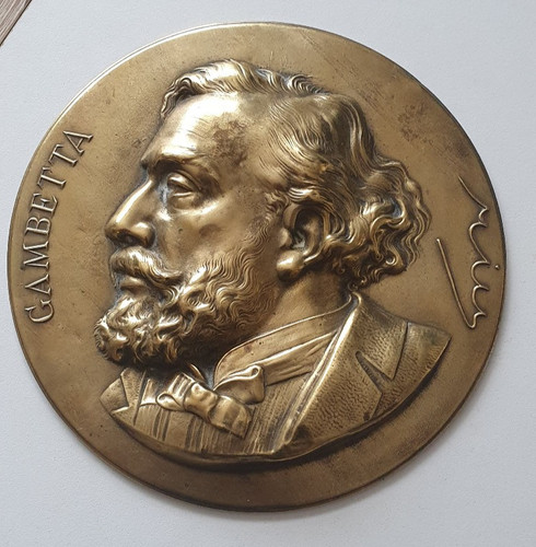 Grande médaille plaque - médaille,