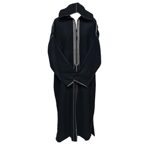 Djellaba capuche en - À,