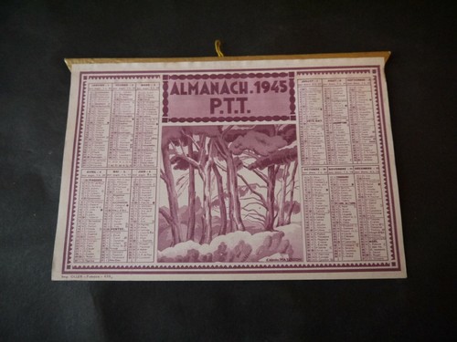 Almanach des postes - des,