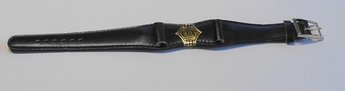 Vintage bracelet montre cuir - bracelet,
