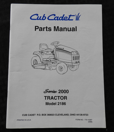 2000 2003 véritable cub cadet - cub,