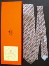 HERMES Cravate Vintage 100 %