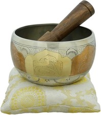 Beau bol chantant bouddhiste