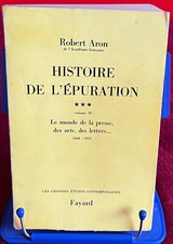 HISTOIRE DE L'EPURATION/