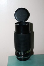 Zoom Tokina RMC 80-200 mm 4,5 Pentax K + bouchons