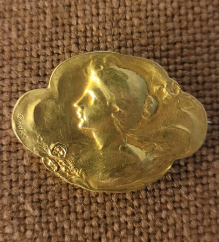 Broche ancienne art nouveau - broche,