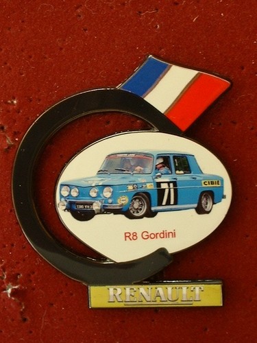 Pin renault 8 - pin's, gordini